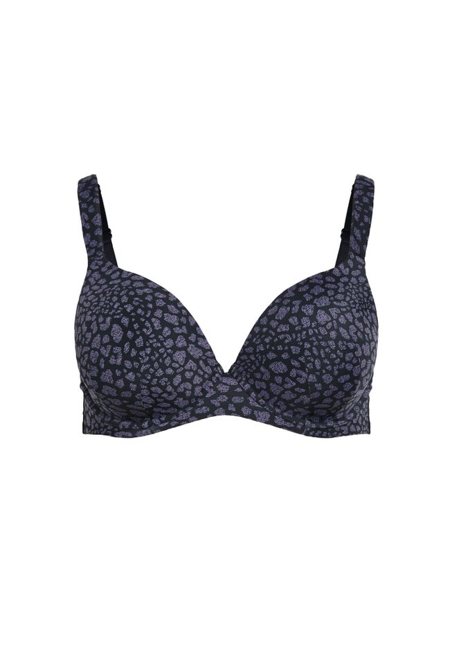Fashion Plunge Print Bra image number 2