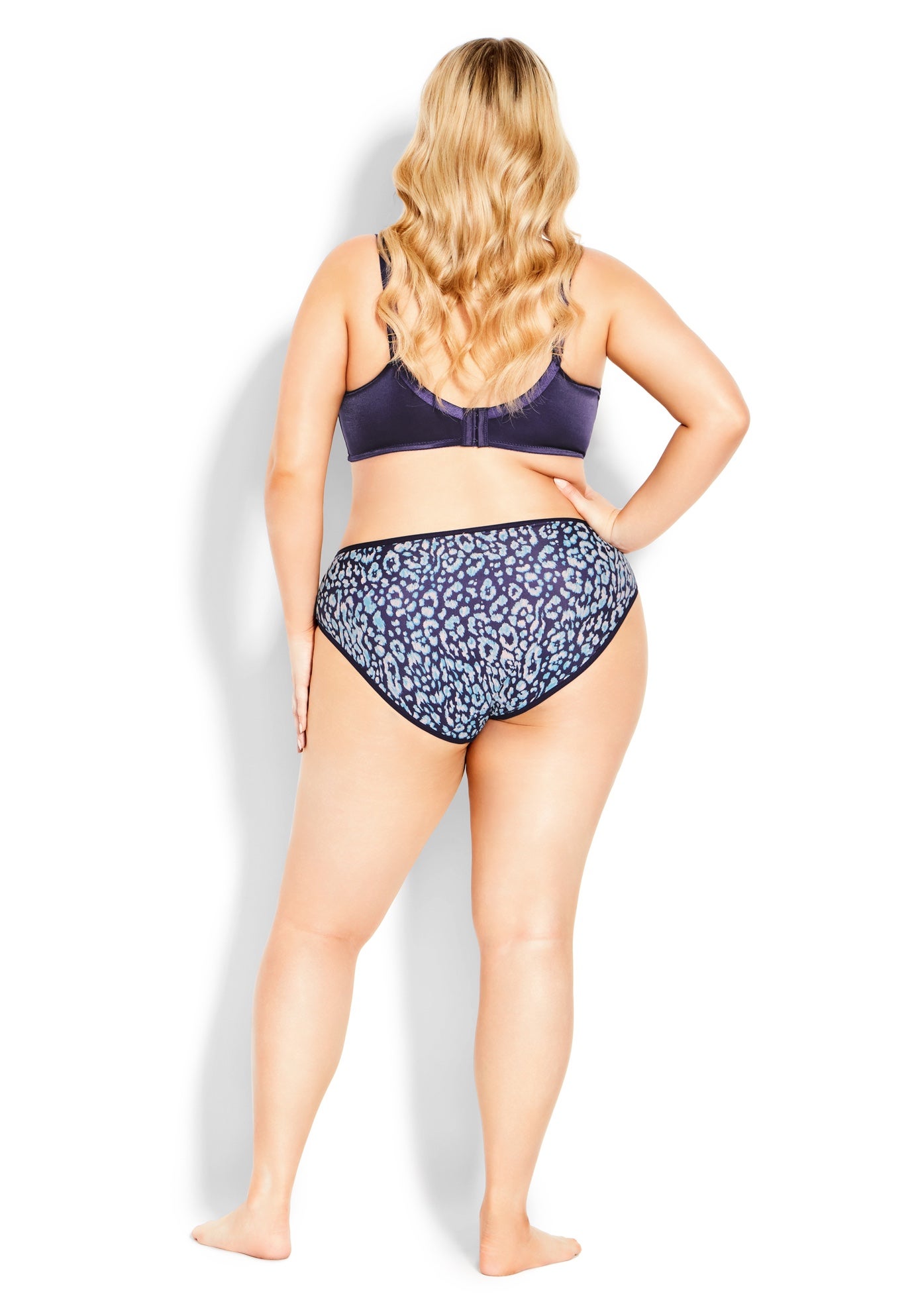 Microfiber Hi Cut Brief image number 1