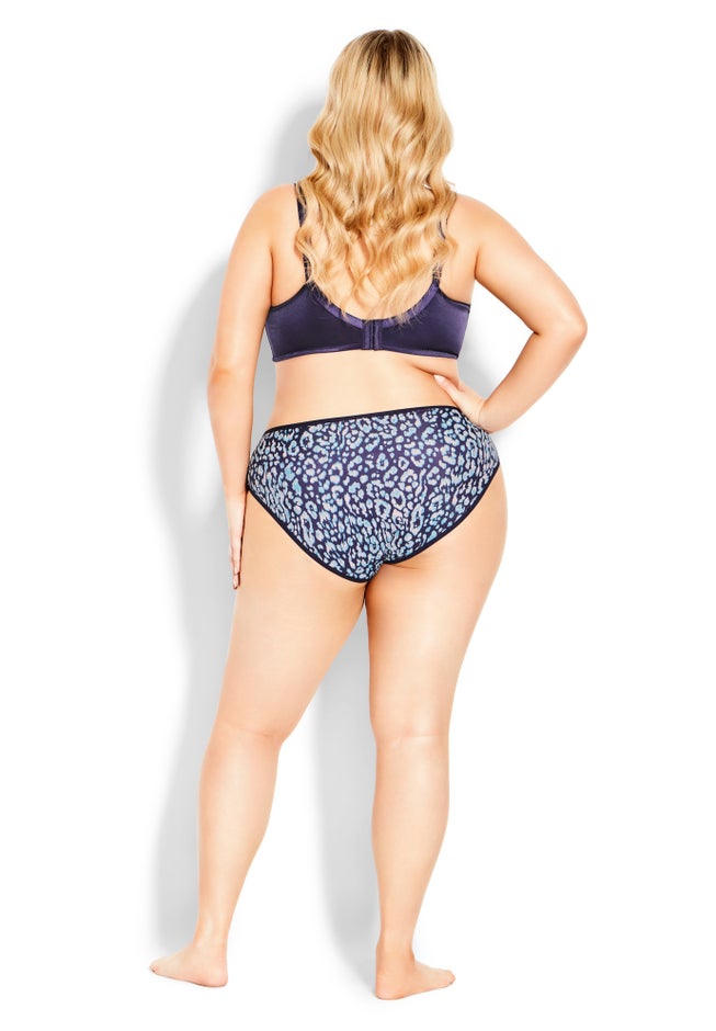 Microfiber Hi Cut Brief image number 1