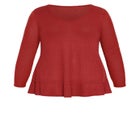 Waffle Ruffle Tunic image number 3