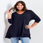 Waffle Ruffle Tunic image number 0