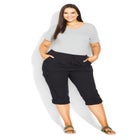 Cotton Roll Up Capri image number 0