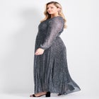 Lucia Plisse Maxi Dress image number null