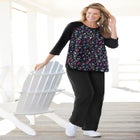 Sport Knit Straight Leg Elastic Pant image number null