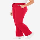 Sport Knit Straight-Leg Pull-On Pants image number null