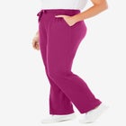 Sport Knit Straight-Leg Pull-On Pants image number null