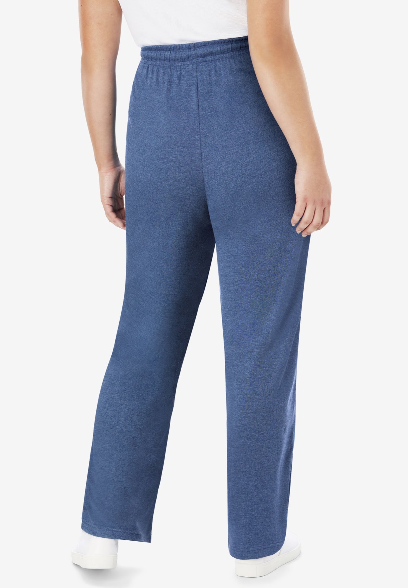 Sport Knit Straight Leg Elastic Pant image number 1