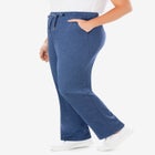 Sport Knit Straight Leg Elastic Pant image number null