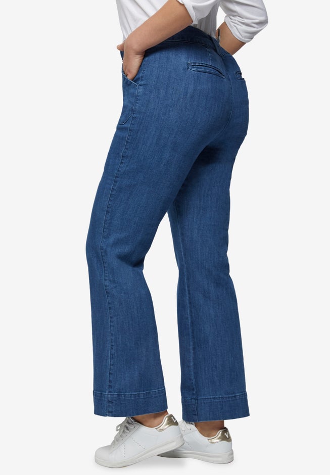 High-Waist Wide Leg Jeans image number 1