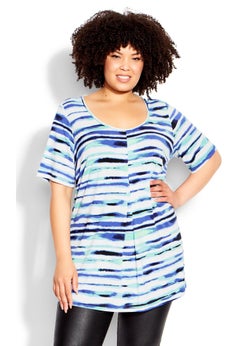 Liv Pleat Front Tunic