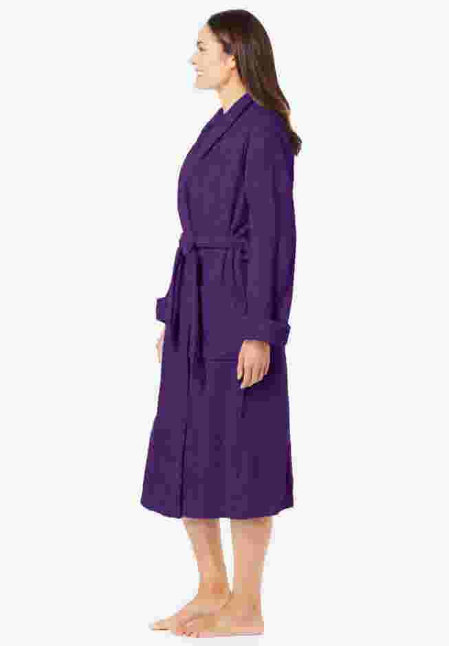 Short Terry Robe image number 2