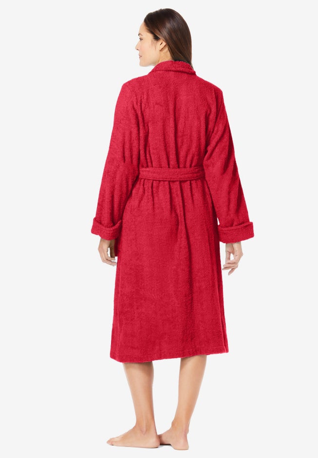 Short Terry Robe image number 1
