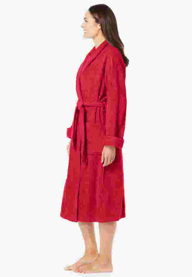 Short Terry Robe image number 2