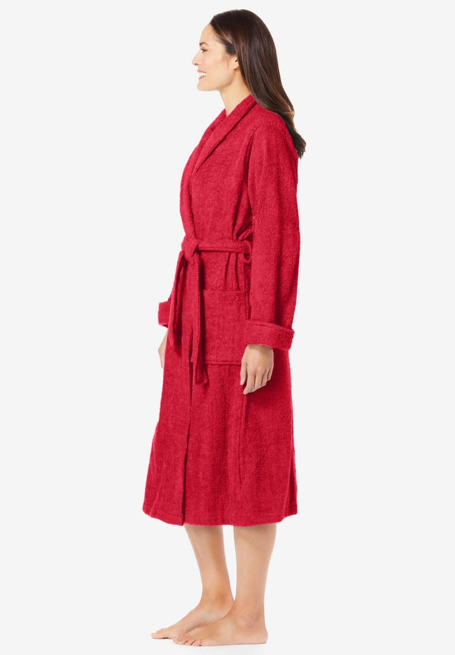 Short Terry Robe image number 2