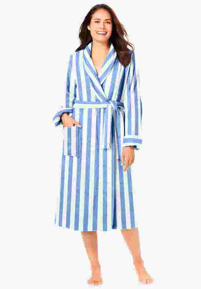 Short Terry Robe image number 0