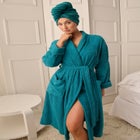 Short Terry Robe image number null