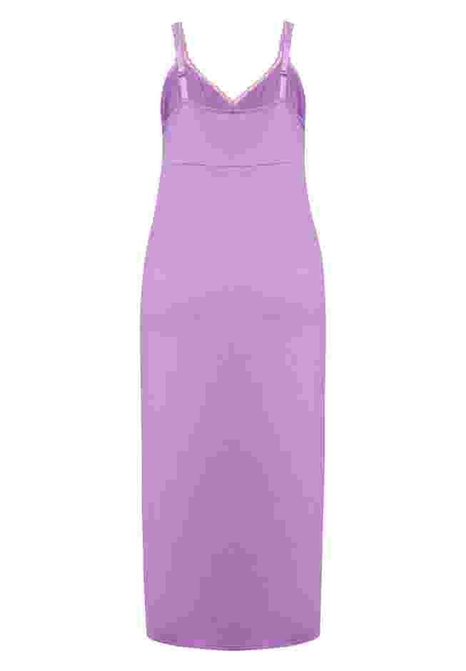 Lace Trim Maxi Sleep Dress image number 3