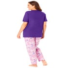 Graphic Tee PJ Set image number null