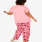 Graphic Tee PJ Set image number null