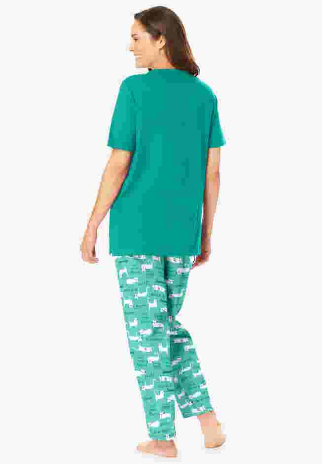 Graphic Tee PJ Set image number 1