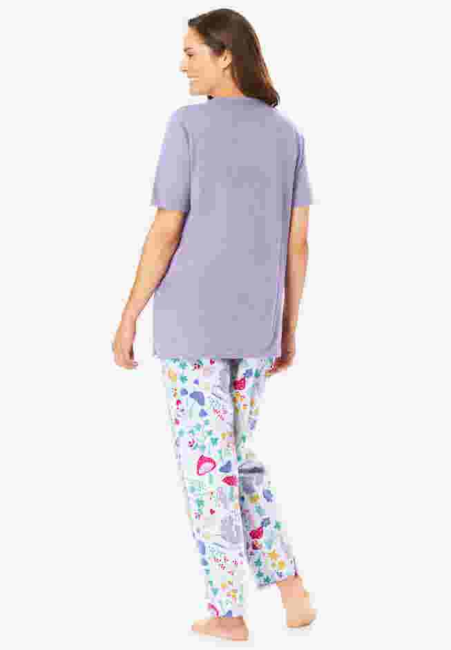 Graphic Tee PJ Set image number 1