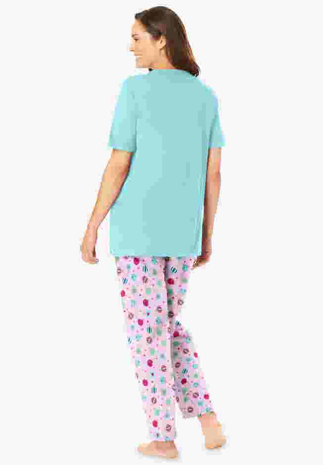 Graphic Tee PJ Set image number 1