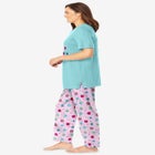 Graphic Tee PJ Set image number null