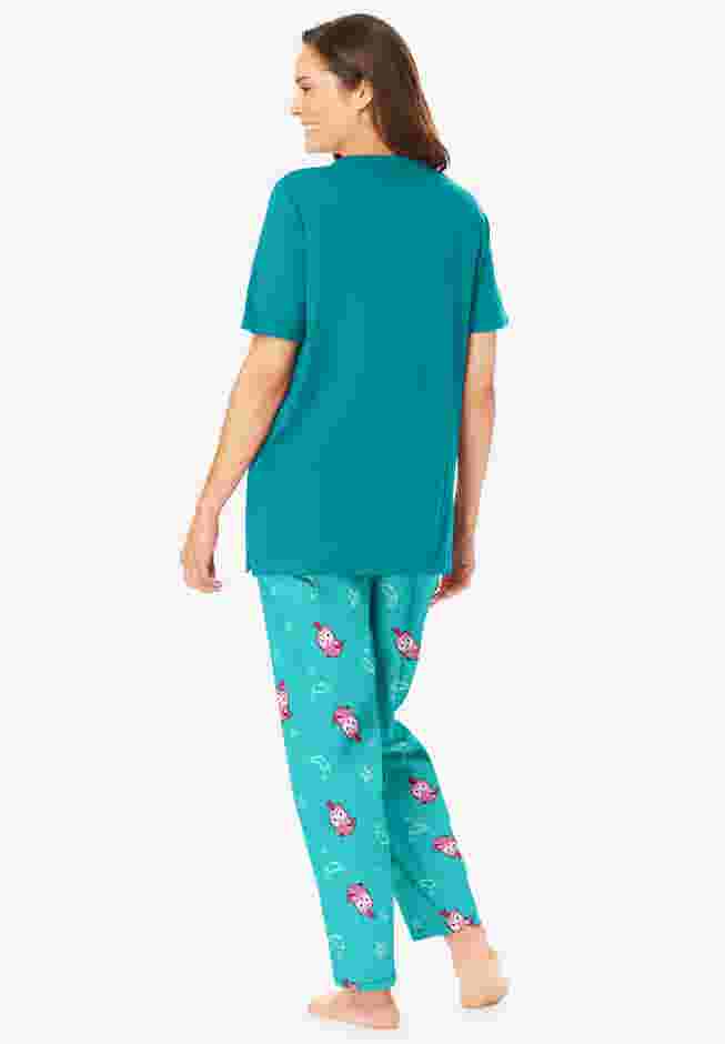 Graphic Tee PJ Set image number 1