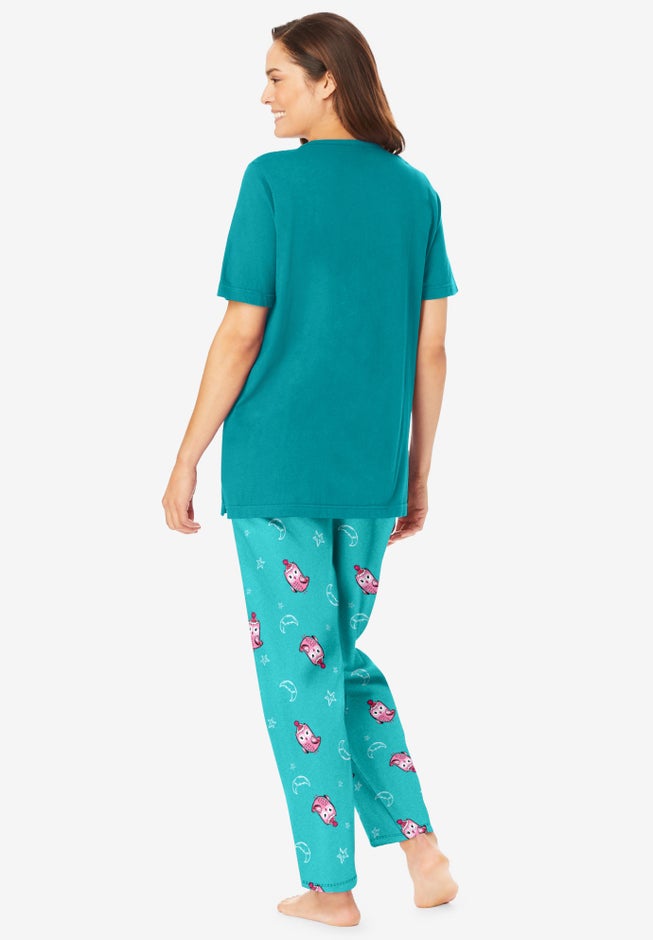 Graphic Tee PJ Set image number 1