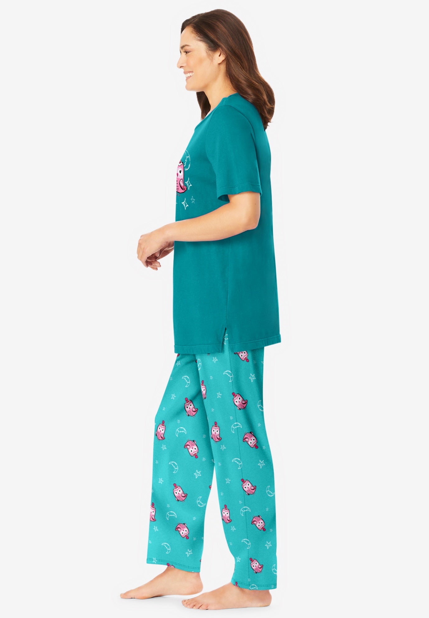 Graphic Tee PJ Set image number 2