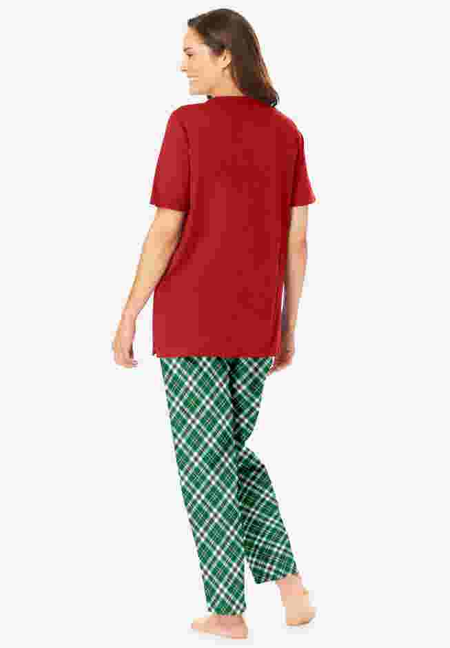 Graphic Tee PJ Set image number 1