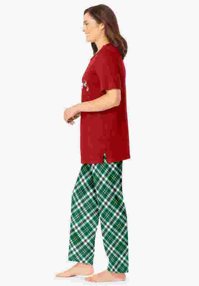Graphic Tee PJ Set image number 2