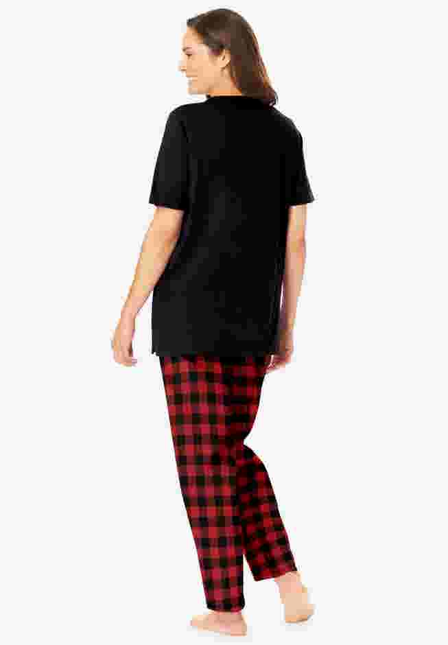 Graphic Tee PJ Set image number 1