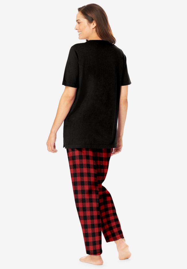Graphic Tee PJ Set image number 1