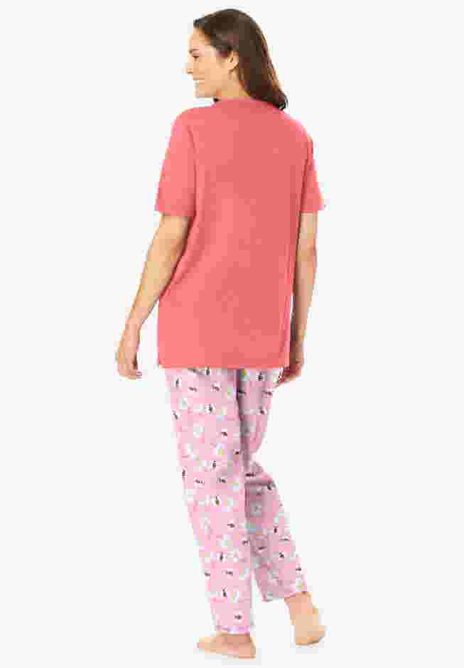 Graphic Tee PJ Set image number 1