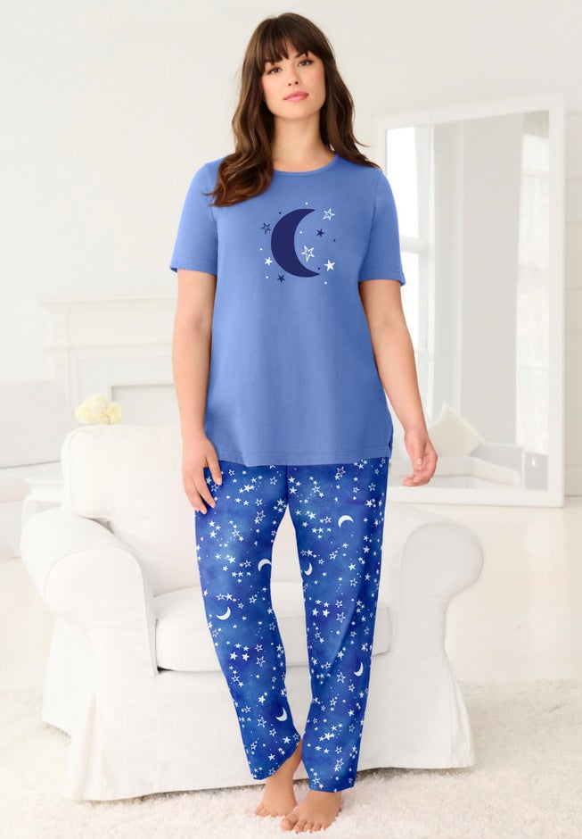 Graphic Tee PJ Set image number 0