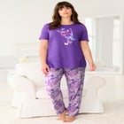 Graphic Tee PJ Set image number null