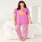 Graphic Tee PJ Set image number null