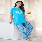 Graphic Tee PJ Set image number null