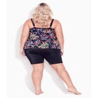 Fly Away Print Tankini Top image number null