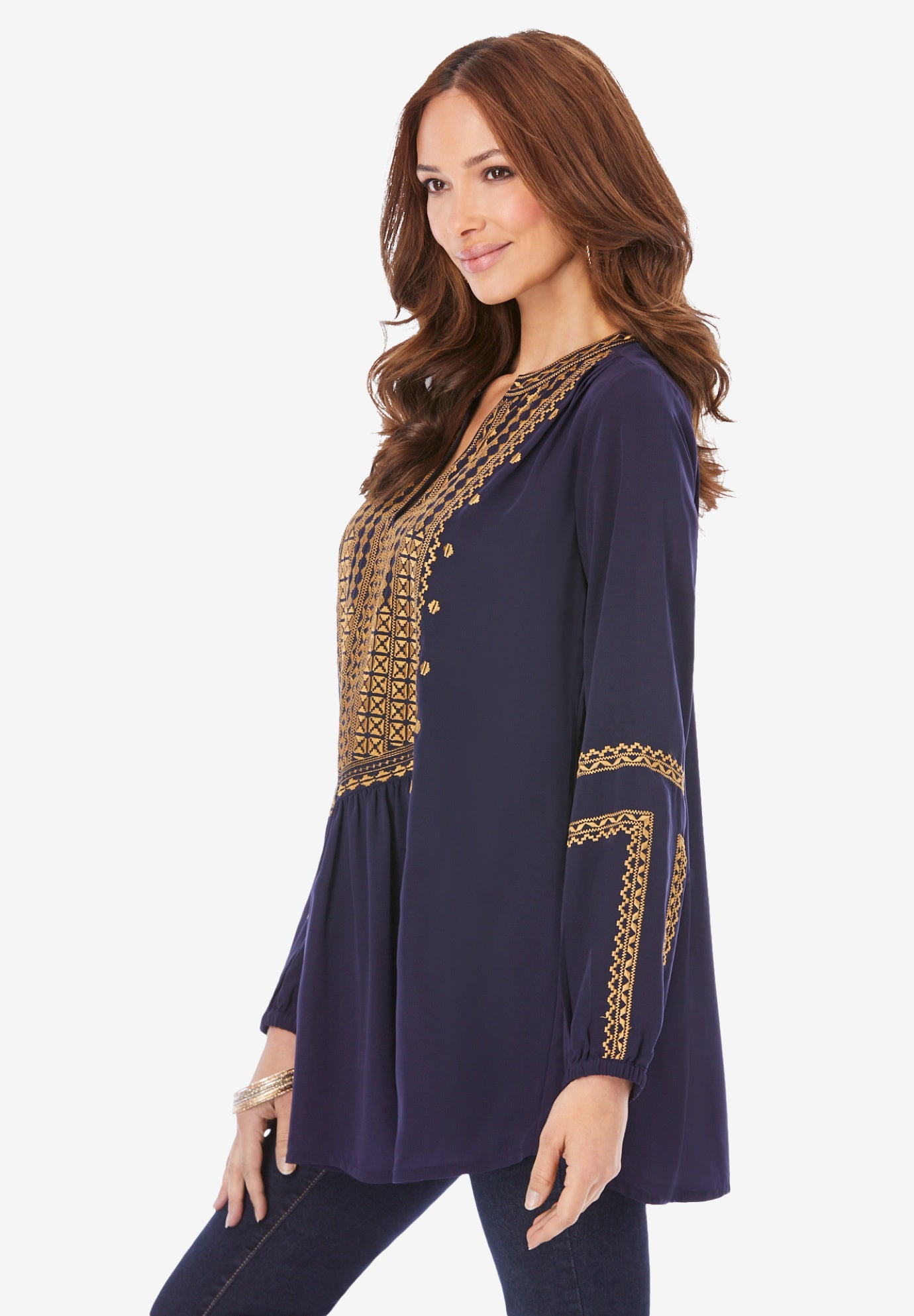 Embroidered Boho Tunic image number 2