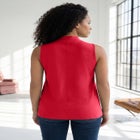 Ultimate Sleeveless Mockneck Tee image number null