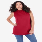 Ultimate Sleeveless Mockneck Tee image number null