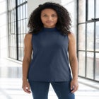 Ultimate Sleeveless Mockneck Tee image number null