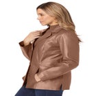 Leather Blazer image number null
