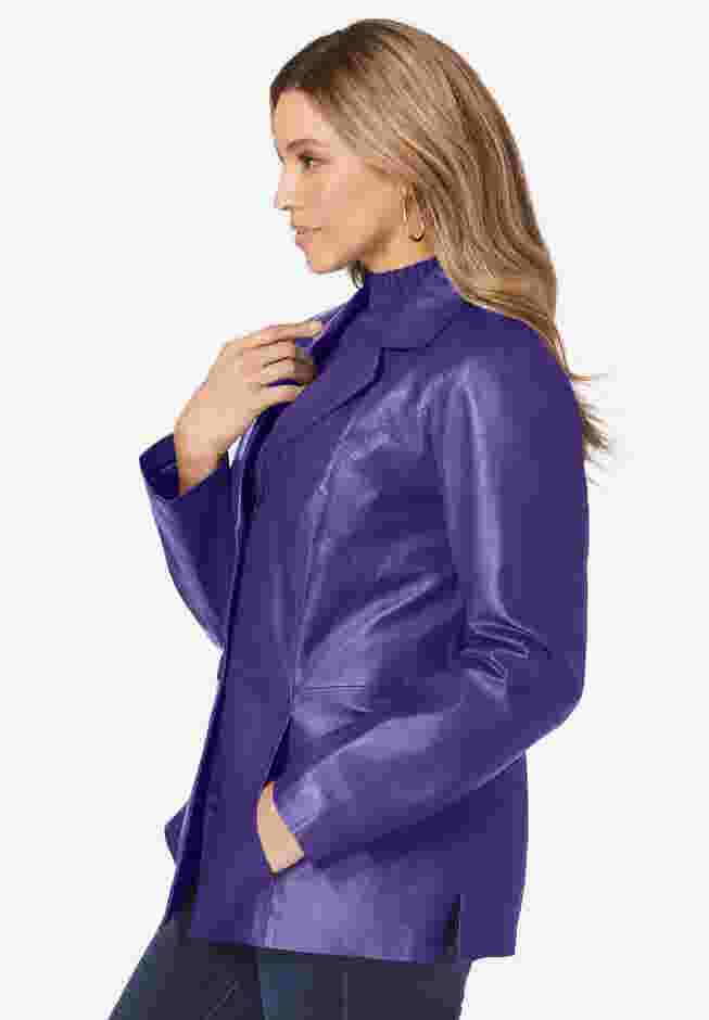 Leather Blazer image number 2