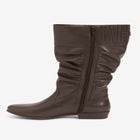 The Monica Wide Calf Leather Boot image number null