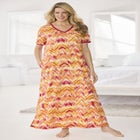 V-NECK SHORT SLEEVE MAXI LOUNGER image number null