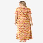 V-NECK SHORT SLEEVE MAXI LOUNGER image number null