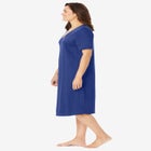 V-Neck Short Sleeve Short T-Shirt Lounger image number null